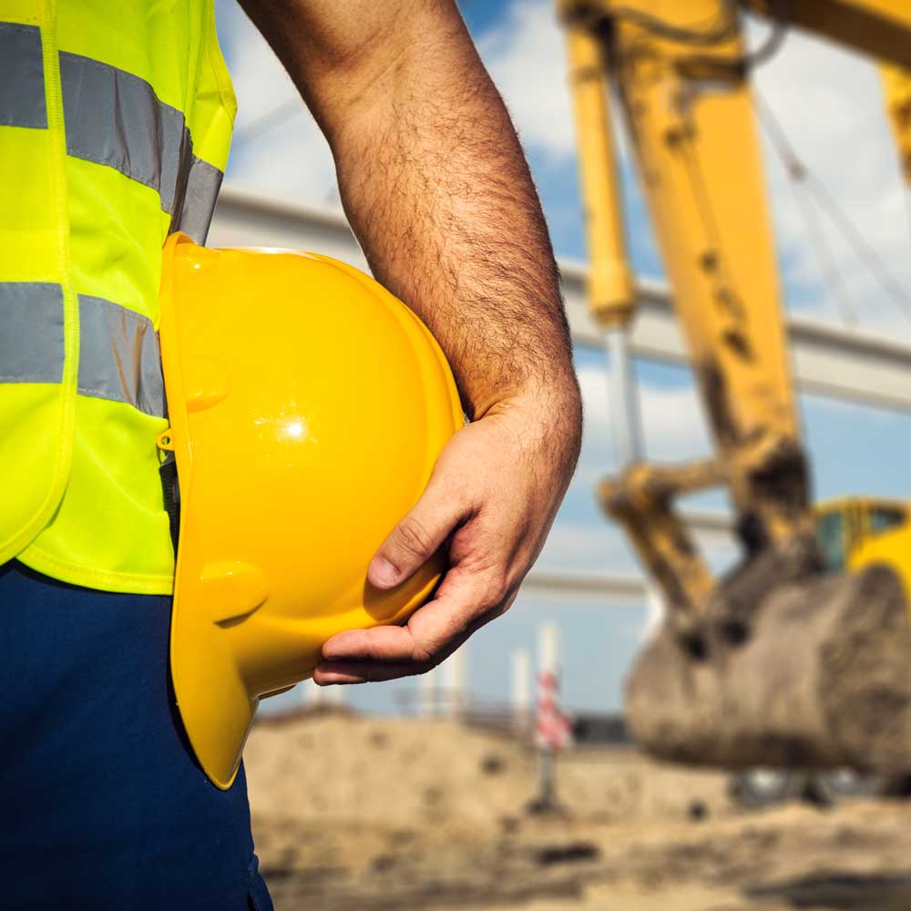 Construction Worker with Equipment / Financing