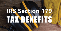 Section 179 Benefits for Equipment - 2020