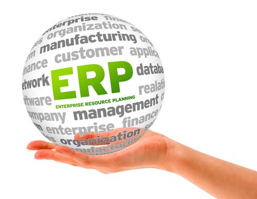 Manufacturing ERP Concept