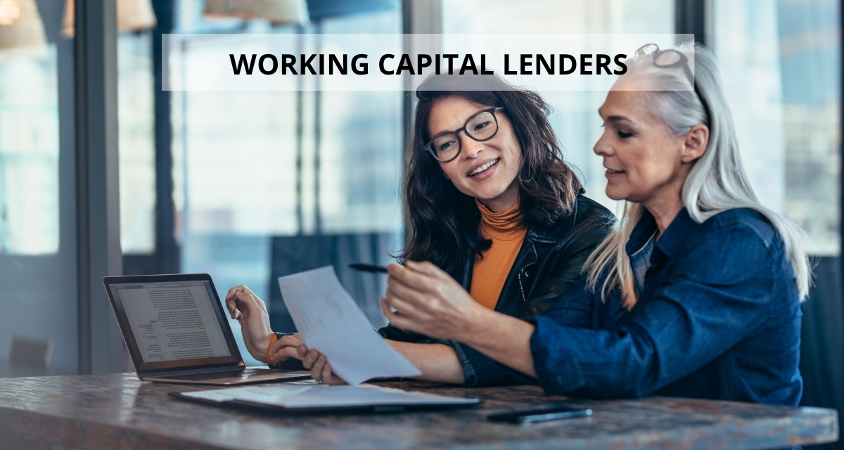 working capital lenders