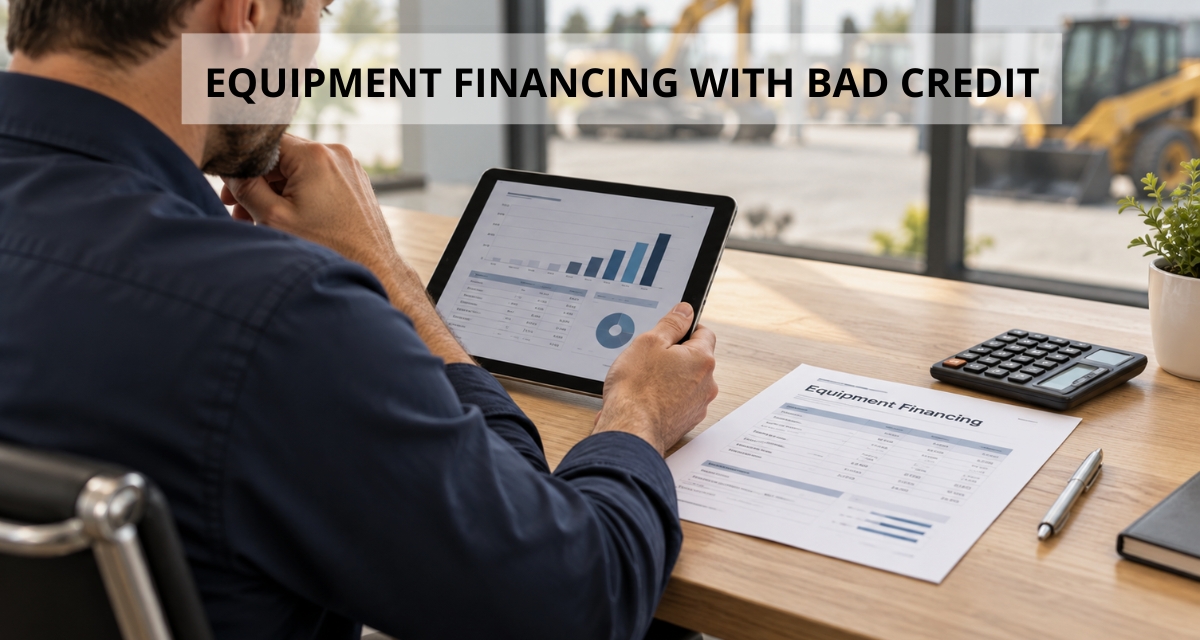 equipment financing bad credit