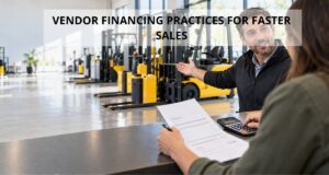 equipment vendor financing best practices