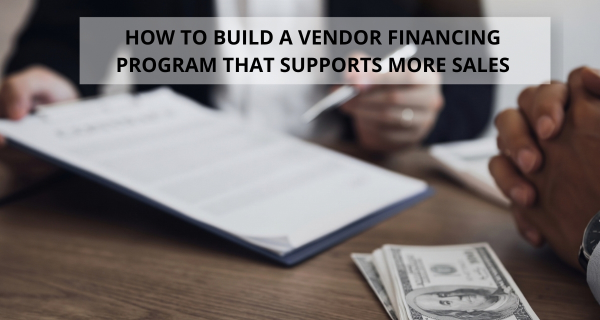 vendor financing program