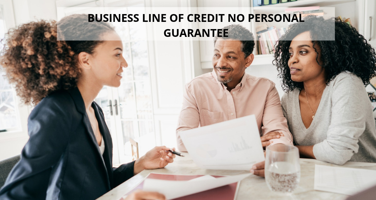business line of credit no personal guarantee